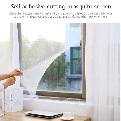 Indoor Insect Screen Anti Mosquito Net Customizable DIY Cust