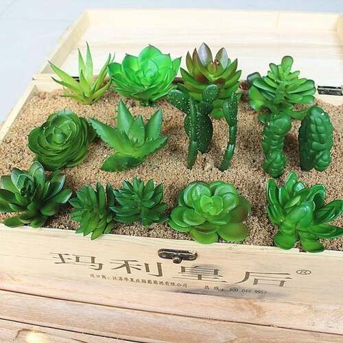006 simulation suulents artifiial flowers ornaments mini