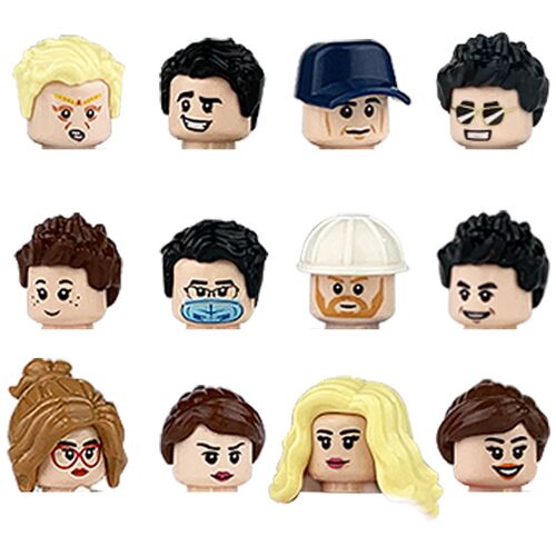 2023 Mini Figure Building Block Toys Soldiers Bridal Girls E
