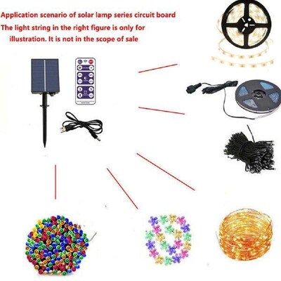 Powered Lithium Panel Light 3.7V 1200mAh Solar Panel