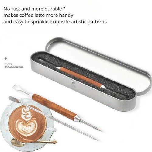 Coffee Needle Stainless Steel Coffee Pull Pattern Needle