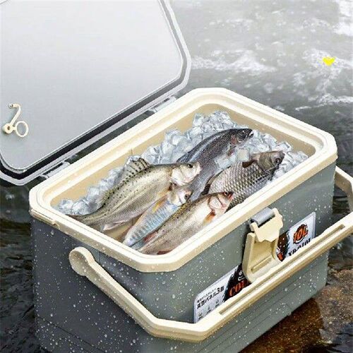 Live Fish Bucket Camping Cooler Box 10L Live Fish Container