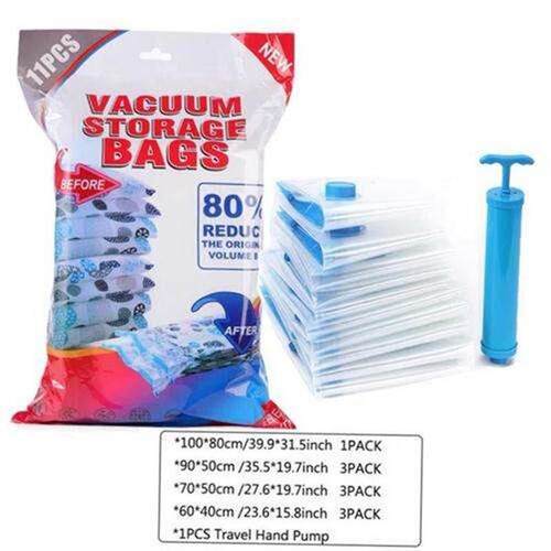 10PCS vacuum bag gift getter pump storage compression bag