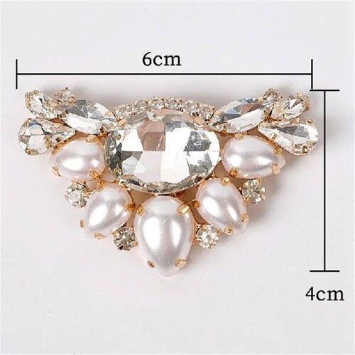 AC62-2Pcs Wedding Shoes Decorations High Heel Shoes Clip