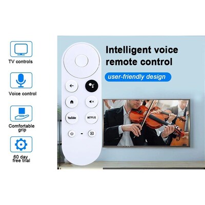 Google Chromecast TV Voice Remote Control Replacement for G9