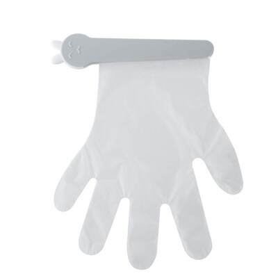 Wall-mounted disposable glove holder, no drilling required,