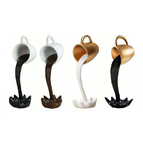 Resin Floating Coffee Cup Coffee Cup Ornament 3D Effect