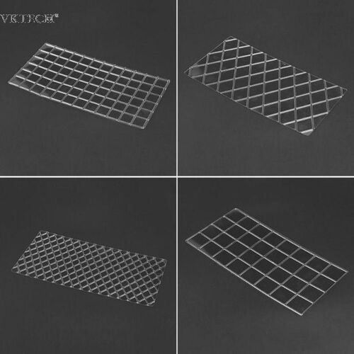 4pcs/Set Cake Border Decorating Tool Cake Decor Mold Grid Tr