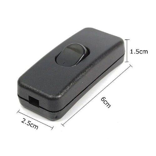 Black Table Lamp Desk Light Switches Accessories Cord Cable