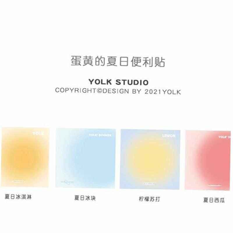 Oil painting sticky notes artist