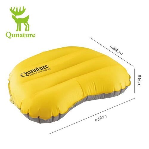 Qunature Inflatable Pillow Travel Pillow Outdoor Lightweight