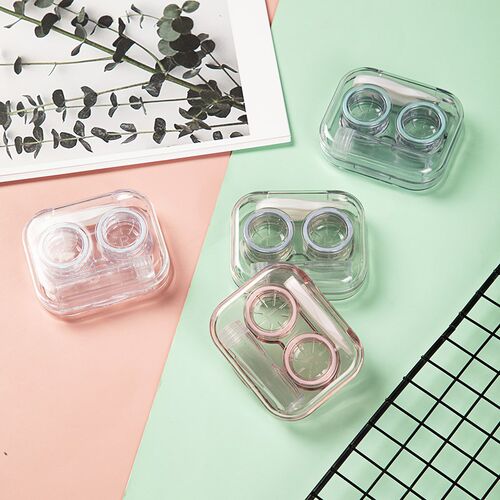 New Style Transparent Tweezers Suction Stick Container Set P