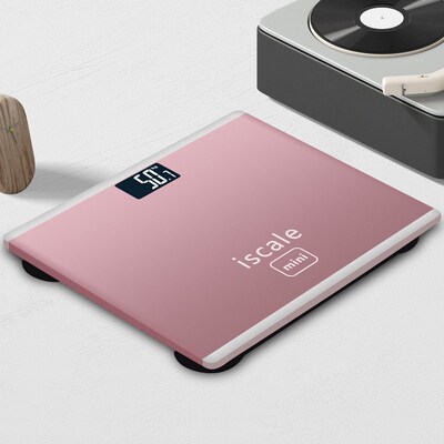 Mini Electronic Human Body Weight Scales Toughened Glas Home