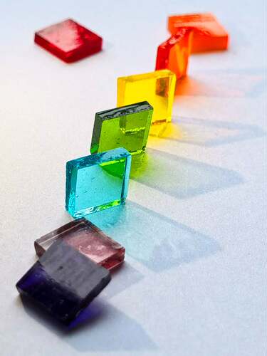 1cm  transparent staned glass Tffany lamp mca Mosac o