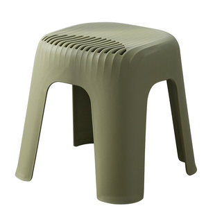 儿童小家用矮凳加厚塑料板凳卫生间浴室椅子圆凳极简洗澡登子