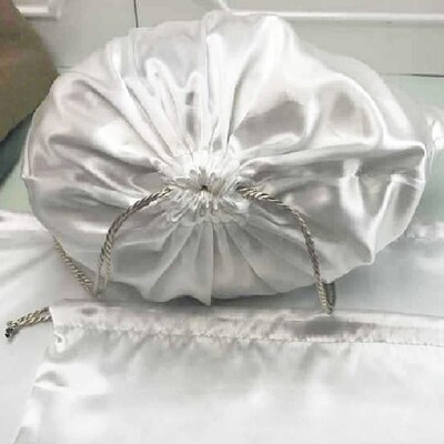 White Bag Dust Bag Anti dust Bag Pocket Drawstring Bag Cust