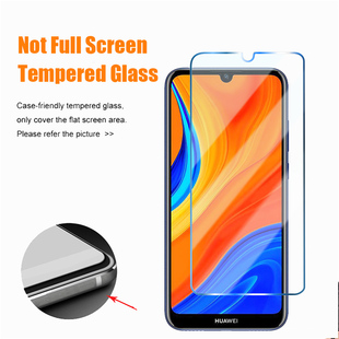 3PCS Screen Tempered Glass  For Huawei Y8p 7p 6p Y9 Y7 Y6 Pr