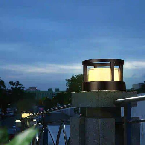 Led Outdoor Pillar Lamp Waterproof Garden Lamp Villa Gate Po