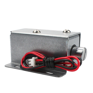 DCVV通电上锁伸缩式电磁铁插销锁LY-03小型电控锁可长通电款