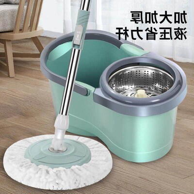 Spin Mop Bucket Floor Cleaning System floor mop wringer set