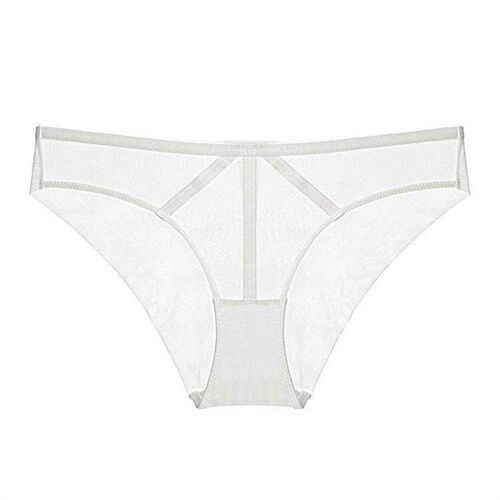 Underwear thin breathable mesh large underwear crotch low