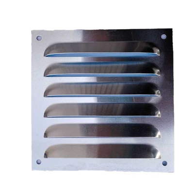 不锈钢百叶窗外墙防雨风罩通风口排风口暖气罩铝合金出风口格栅