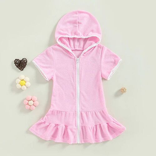Little Girls Swim ver Up Kids Swimsuit verup Beach Bathing S