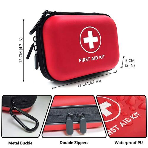 Empty Portable Emergency Medical First Aid Bag Storage Box f