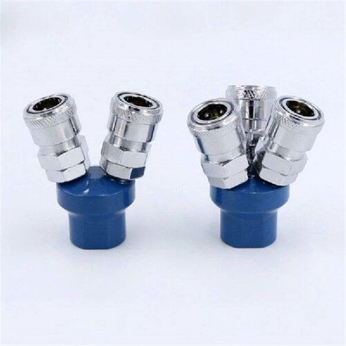 2/3 Way Multi Hose Coupler Fitting Pneumatic Tools Home