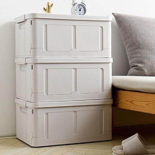 .Hot 25L Plastic Storage Box Foldable Plastic Clothes Socks