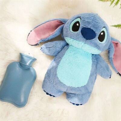 500ml Cute Hot Water Bottle Bag Home Plush Shoulder Hand