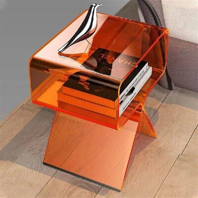 Minimalist Transparent Bedroom Furniture Acrylic FloorTo