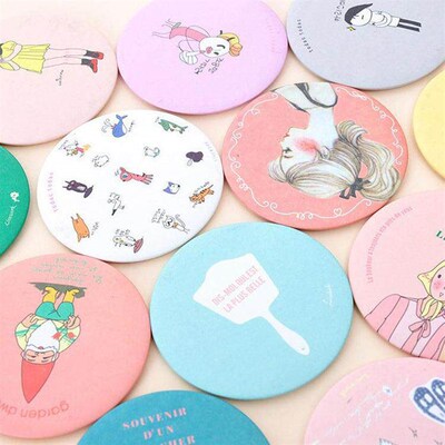 Supermarket Gifts: Korean-style cute portable cosmetic mirro