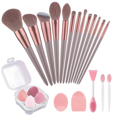 Makeup Brushes And Makeup Sponges 22/20/13 Pcs Makeup Kit,Fo