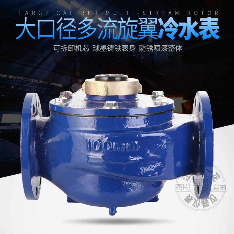 LXS法兰旋翼湿式自来水工业南瓜大口径肚子多流冷热水表店长推荐