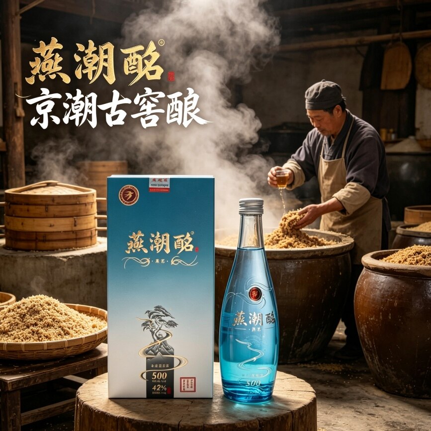 燕潮酩新品上市 河北老字号 燕艺 浓香型白酒 42度 过节送礼必备