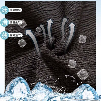 [Han Fei] pleated wide-leg pants for women, summer thin high