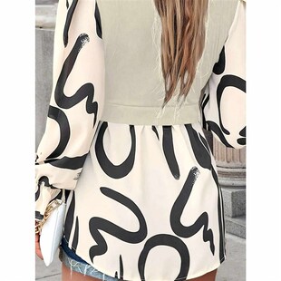 woven size solid color shirt Ladies summer large