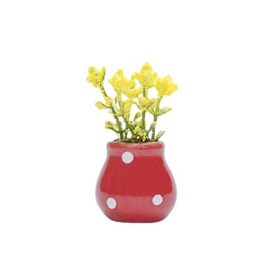 Plastic small flower fake flower potted mini simulation plan