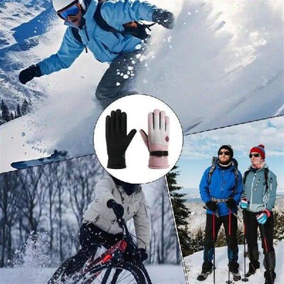 Skiing Gloves Water Resistant Thermal Gloves For Driving