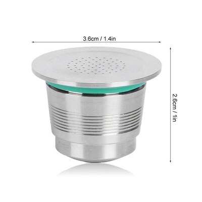 Reusable Coffee Capsule Stainless Steel Storage Filter Cup F