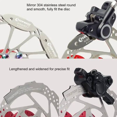 Stainless Steel Brake Adjustment Mountain Bike Oil Disc Brak