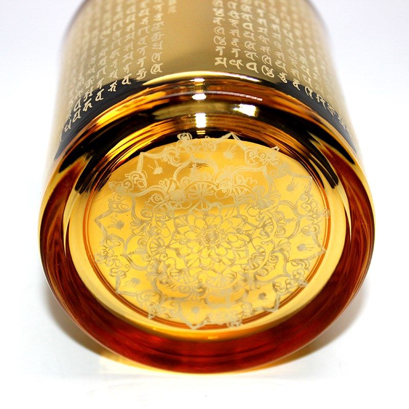 佛顶尊胜曼陀罗灯杯 悉昙梵文雕刻 光摄刹土众生利益人天家用灯杯,家居饰品,桌面摆件,淘宝优惠券,粉丝福利购,淘宝优惠卷