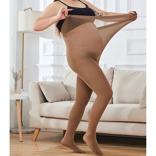 130KG New Women Velvet Tights Plus Size 120D Autumn Winter W