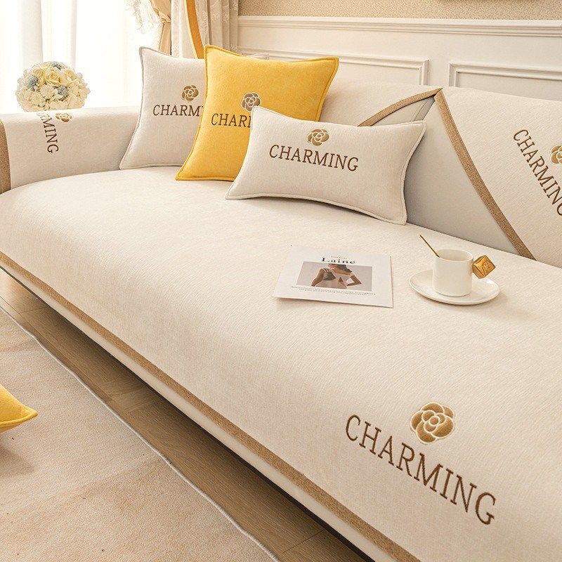 沙发垫新款202四季通用高档雪尼尔防滑全盖布盖巾秋冬款沙发罩,居家布艺,沙发垫,淘宝优惠券,粉丝福利购,淘宝优惠卷