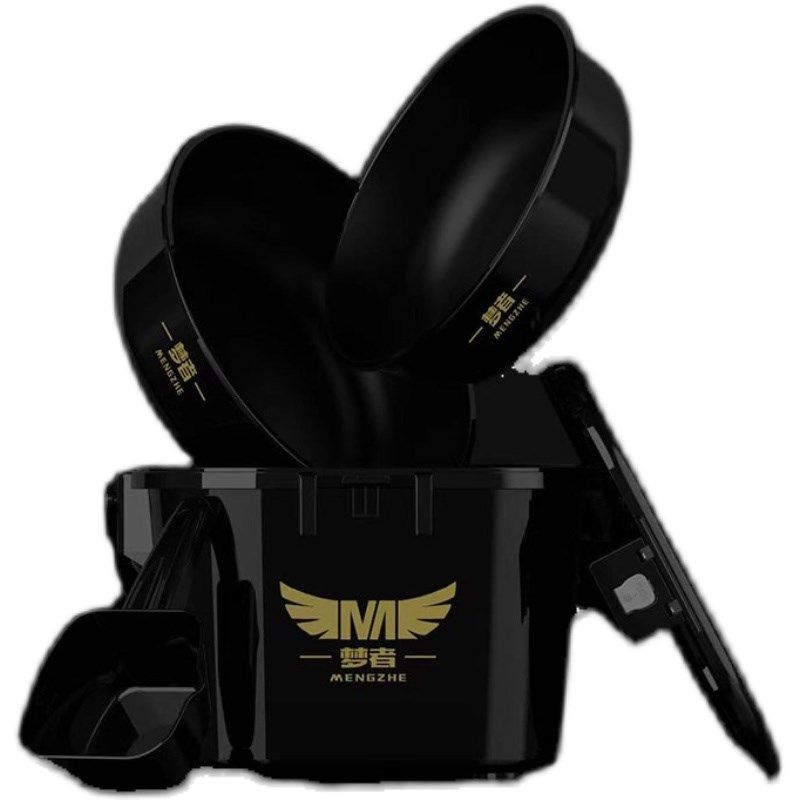 梦者多功能开饵桶带盖黑坑散炮盆钓鱼饵盆鱼食鲢鳙鱼饵料盆,户外/登山/野营/旅行用品,饵料盒,淘宝优惠券,粉丝福利购,淘宝优惠卷