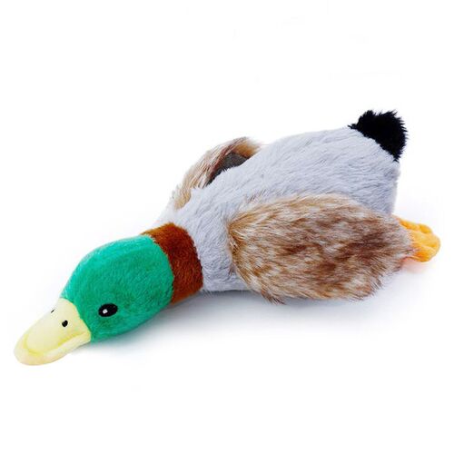 Cute Plush Duck Sound Toy Stuffed Squeaky Animal Squeak Dog