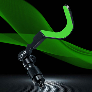 梦者钓具拐角支架头大物炮台支架侧弯头架杆器炮台支架羊角头后挂