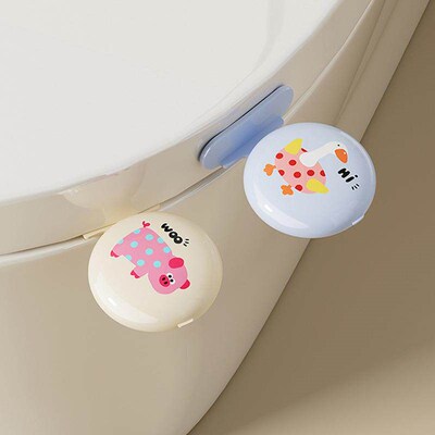Aromatic toilet seat lifter, creative lid opener, dirt-resis
