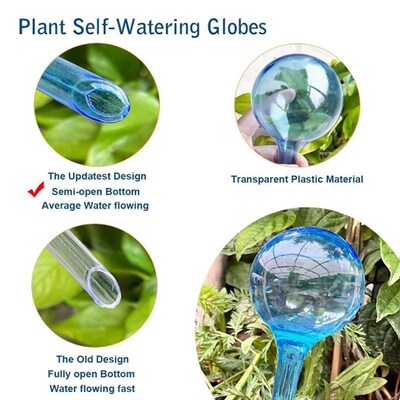 3Pcs Automatic Plant Watering Bulbs Water Cans Flowerpot Pla